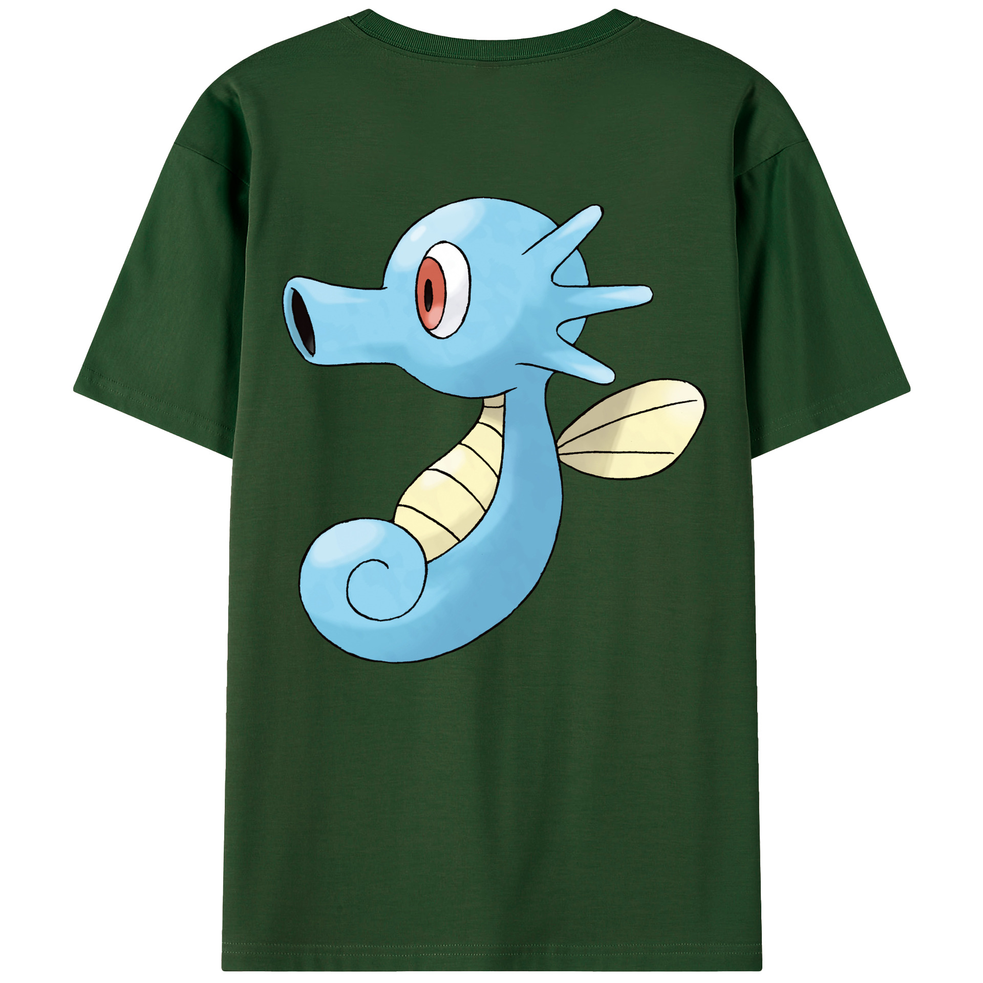 （画像用） ポケットモンスター Pokémon 綿100％半袖Tシャツ（背面プリント）